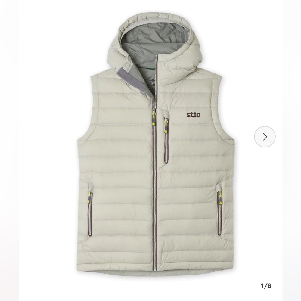 NWT Stio Mens Hometown Hooded Vest | Size Large